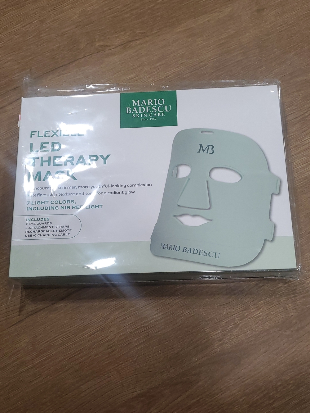 Mario Badescu Mint Green Flexi LED Therapy Mask